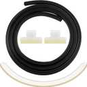 Upgraded 154827601 Dishwasher Door Seal Compatible with Frigidaire Kenmore Dishwasher 809006501 Lower Seal 154701001 Splash Shield Kit Replace AP5690109 PS8260227 154845301 154211801 by Cenipar