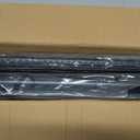 Heavy Duty Tension Curtain Rod No Drilling 41-118 Inch, One-Click Adjustable Curtain Rods for Window, Patio, Outdoor, Bathroom & Sliding Glass Door, Rust-Resistant, 1.26 Inch Diameter, Black