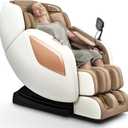 Massage Chair Full Body with Heat, Full Body Zero Gravity Shiatsu Massage Chair, Kneading Recliner w/ 20 Auto Modes, Foot Massage, Bluetooth, USB Charging Port, Touch Screen Controller