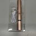 Heated Eyelash Curler, 2 in 1 Eye Lash Curler and Eyebrow Trimmer for Women with 2 Temperature Modes, USB Rechargeable Electric Eyelash Curler, Anti-Burn Design, Ideal Gift for Women(Gold B)