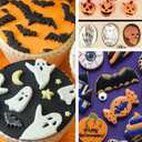 3 x 3 Pack Cookie Cutters Set Stainless Steel Bat Shape Halloween Biscuit Cookie Cutter