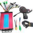 36V 48V 60V 450W 500W 600W Intelligent Brushless Square Wave Controller with LCD Display for Electric Bike/Electric Scooter/Brushless Motor