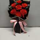 Flower Bouquet Flowers for Delivery Prime 7-Piece Preserved Roses Bouquet Gift for Women Mother Wife Mother Day Wedding Anniversary Birthday (Red Roses)