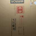 Hasipu Vanity Mirror with Lights, 40" x 29" LED Makeup Mirror, Light up Mirror with 10X Magnification and Phone Holder, USB Charging Port, Smart Touch 3 Colors Dimmable (White)