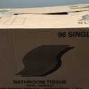 Genuine Joe Standard Bath Tissue, 3" x 4", 2-Ply, 400 Sheets/Roll, 96 Count