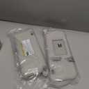 Left Driver Side Sun Visor Compatible with Toyota Scion TC 2005-2010 Replaces# 74320-21210-B2 Gray (Left Driver&Right Passenger)