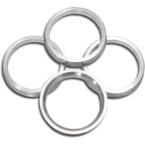 73.1 to 60.1 Hub Rings, 73.1mm OD to 60.1mm ID Aluminum Hub Centric Rings, Pack of 4