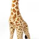 Melissa & Doug Giant Giraffe 4-Foot Lifelike Plush Toy
Jumbo Giraffe, Over 4 Feet Tall, Realistic Stuffed Animal, Wire-Framed Legs, Pretend Play, Preschool Toys for Kids, Ages 3+