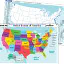 Teacher United States of America Map Learning Mat