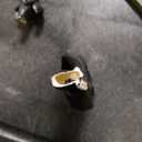 Black Hollow Ceramic Vase Set of 2, Snuggle Round Boho Donut Modern Vase Nordic Minimalist Decorative Vase for Modern Trendy Home Table Centerpiece Decor (W 6.3" X H 8")