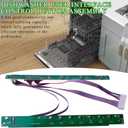 Dishwasher Display Board Switch Assembly 5304517587 Fit for Frigidaire 4840235 AP6802340 PS12585690 EAP12585690 Dishwasher Control Panel Replacement Part Stable Performance Sensitive Contacts