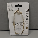 Case-Mate Phone Charm with Champagne Link Chain - Detachable Lanyard, Hands-Free Wrist Strap, Adjustable Phone Strap Grip for Women - iPhone 17 Pro Max/16 Pro Max/15/14/13/S25 Ultra/S24 - Champagne