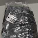 Church Dresses for Women 3/4 Sleeve Bodycon Ruffle Vintage Wear to Work Pencil Midi Dress (XX-Large, Aablack)