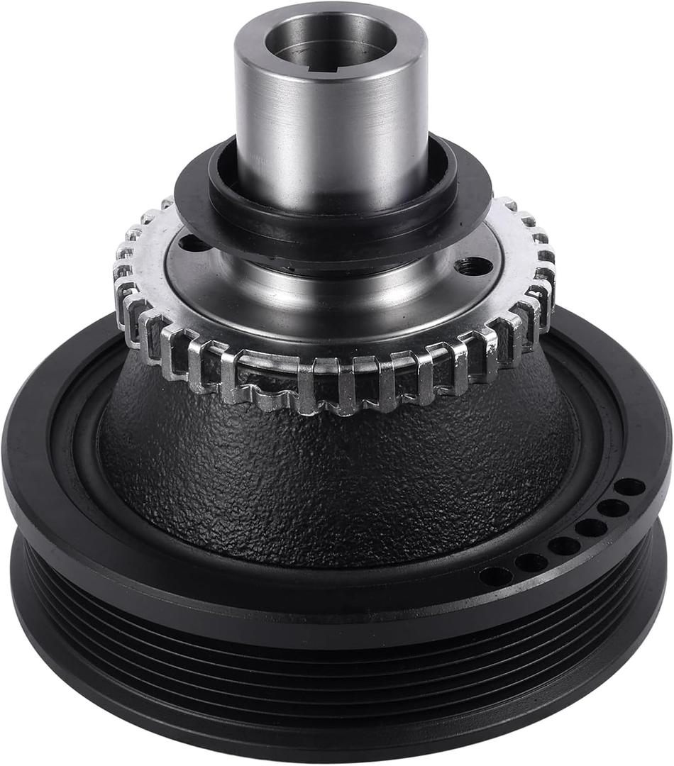 AULINK 594-236 Harmonic Balancer Crankshaft Pulley (4.0L V6) for Ford Ranger 2001-2011, Explorer 2003-2010, Explorer Sport Trac 2003-2010, Mustang 2005-2010, for Mercury Mountaineer 2003-2010