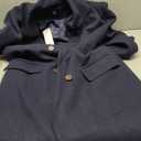 DARK BLUE COAT, L Size, Long Length, Warm