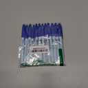 EXPO Wet Erase Markers, Semi-Permanent, Blue, Ultra Fine Tip, 12 Count - For Writing on Glass, Whiteboards, Mirrors, Calendar, Labeling, Organizing