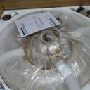 Gold 42'' Retractable Fandelier Celing Fans with Lights, Boho Chandelier Ceiling Fan with Light Remote Control, Caged 6 Speed for Bedroom, Dinning Room, Living Room
