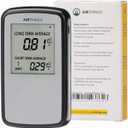 Airthings Corentium Home Radon Detector 223 Portable, Lightweight, Easy-to-Use, (3) AAA Battery Operated, USA Version, pCi/L