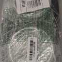 Havniva Ceramic Elevated Cat Food and Water Bowl, Kitty Bowl, Raised Cat Dish, Pet Feeder (5.1 in, 2 x Light Green + Stand)