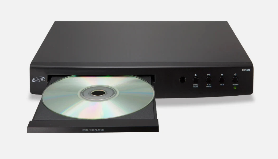 iLive DVD Player with HDMI Conversion, DH300BI, Black
