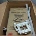 ANGELBLISS 3 in 1 Baby Bassinet, Rocking Bassinets Bedside Sleeper with Calming Motion, Portable Nest for Newborn Infant, Breathable Mesh (Khaki)