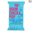 Angie's Popcorn Boomchickapop Caramel and Cheddar Popcorn Mix, 6 Ounce (Pack of 12) BBD AUG 10 2026