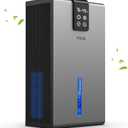 Dehumidifier, Dehumidifier for home, 120 OZ Water Tank (1000 sq.ft)Digital Display, Auto Shut Off, Sleep Modes, Gray
