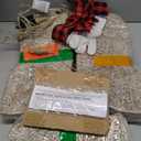 48 Inch 2.5D Gold Lighted Christmas Deer Decorations 3-Piece Outdoor Holiday Decorations Reindeer Set with 145 Warm White LEDs, Large Yard Display for Garden, Storefront