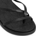 Roxy Women's Bellagio Flat Sandal, Black, 9