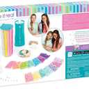 Make It Real Swift Clicks Deluxe Bracelet Studio - Create Colorful Friendship Bracelets with Swift Clicks Deluxe Design Tool - Includes Beads and Charms