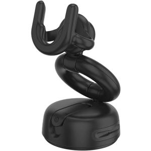 PopSockets Multi-Use Phone Mount Dash Mount, Windshield Phone Mount, and Phone Mount for Desk - Black