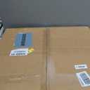 Modern LED Chandelier High Ceiling 5 Ring Gold Chandeliers Foyer Dimmable Ceiling Pendant Light Fixture Contemporary Flush Mount Chandelier for Staircase Living Room, 3000K-6500K