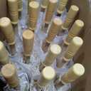 24 Pack 33 Inch White Paper Umbrellas for Wedding