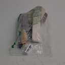 PHANTOM CHEF 3PCS, Reusable Travel Utensils Set with Case, Beige Wheat Straw Portable Knife Fork Spoons Tableware, Eco-Friendly BPA Free Cutlery for Kids and Adults as Travel Picnic Camping Utensils, PRO Series Stainless Steel Wood Tonges