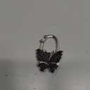 Butterfly Purse Hook for Table Foldable Handbag Hanger Folding Bag Holder Black