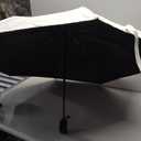 Finex Mickey Travel Compact Auto Folding Golf Umbrella with Auto Open Close One Button Handle & Wrist Strap