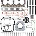 Cylinder Head Gasket Bolts Set Intake Exhaust Valves Kit | for Audi A3 A4 A5 A6 Q3 Q5 TT Allroad VW Jetta Passat Tiguan Beetle CC Eos GTI 2.0T
