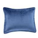 Amazon Basics 3-Piece Ultra-Soft Micromink Sherpa Comforter Bedding Set, Warm All Season, Machine Washable, Full/Queen, Navy Blue