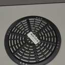 Round Air Fryer Grill Plate for Bella Pro Series 8QT Digital Air Fryers, Upgraded Air Fryer Grill Pan Crisper Plate Tray Insert Grate Rack Grid Shelf for 8QT Bella Air Fryer, Dishwasher Safe