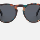 Women's Nantucket Bifocal Sunglasses Round, Teal Botanico, +2.50 + 2.5