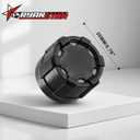 RYANSTAR RACING Radio Knobs Replacement for Toyota Tacoma V1 2020-2023 2 Pack 3rd Gen Tacoma Interior Accessories Upgraded Knobs
