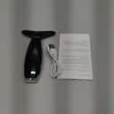 Dopsikn 7 Color Galvanic Machines  Red Light Therapy for Face and Neck, Face Massager Tool for Wrinkles, Double Chin, Vibrating Facial Massager with Thermals, Black