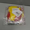 52 PCS Firefighter Birthday Party Decorations, Fire Truck Happy Birthday Banner, Cake Cupcake Topper, Yellow Red Balloons, for Fireman Firefighter Truck Themed Party Supplies