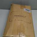 Andency Beige Quilts Queen Size, 3 Pieces Queen Quilt Bedding Set Boho Lightweight Soft Striped Bedspread for All Season (90"x96"), Printed Bohemian Polyester Reversible Coverlet Comoforter Sets