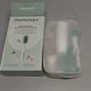 Momcozy Bottle Brush Kit Pro, Innovative Push-Press Design for Deep Cleaning - Bottle Cleaner Brush for Bottle/Breast Pumps/Nipple - Clog-Free Brush & Foam-Generating Design for Better Cleaning, Green