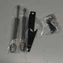 Tailgate Lift Assist For Nissan Frontier D40 2005-2021 SG325900EZ Pickup Slow Down Strut Arm Easy Up Rod Shock Damper 2PCS (Pure Black)