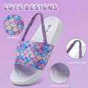 IceUnicorn Kids Girls Slide Sandals Toddler Slippers Boys Non-slip Summer Casual Beach Water Shoes for Indoor & Outdoor