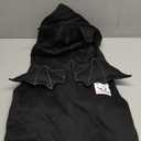 iChoue English Bulldog Bat Wing Dog Halloween Costumes Clothes Sweater Cute Funny for Cold Weather Winter Coats Hoodies - Black Bat, XXLarge (XX-Large ( 55 - 70 lbs ))