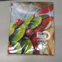 Christmas Backdrop Banner Elf Kids Winter Snow Forest Scene Backdrop Wall Hanging for Party Indoor Outdoor Decor Poster 71 X 43 Inches