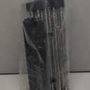 Extra Large Black Expandable Roll Up Dish Drying Rack Up to 22.8''with 2 Storage Baskets,Over The Sink Kitchen Rolling up Dish Drainer Dish Drying Rack in Sink, Foldable,Rollable,for Kitchen Dishes